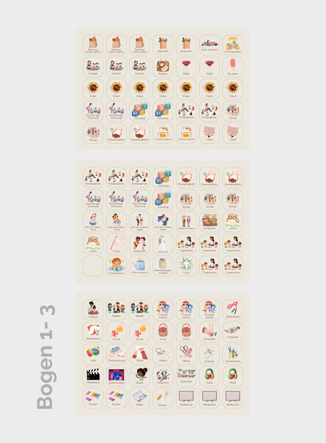 WOCHENPLANER A4 - MARIENKÄFER GLITZER