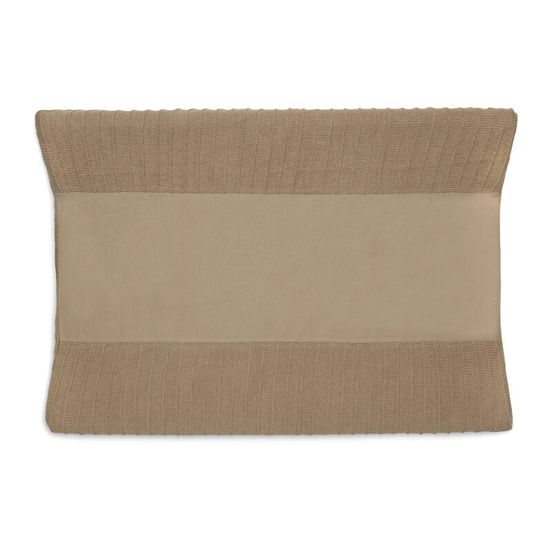 Jollein - Bio Wickelauflagenbezug "Pure Knit" Braun 50x70cm