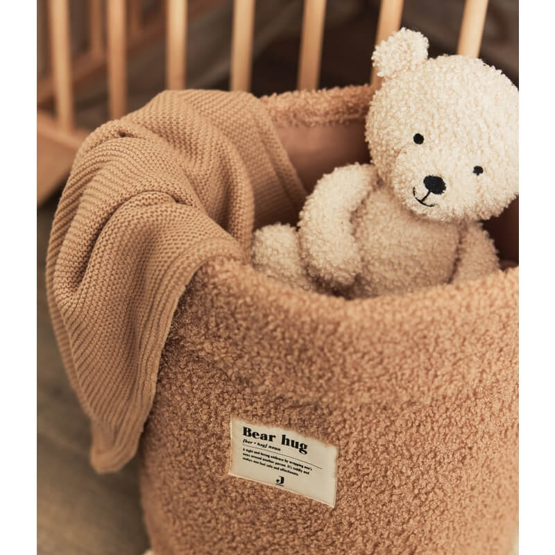 Jollein - Kuscheltier "Teddy Bär" Bouclé Creme 25cm