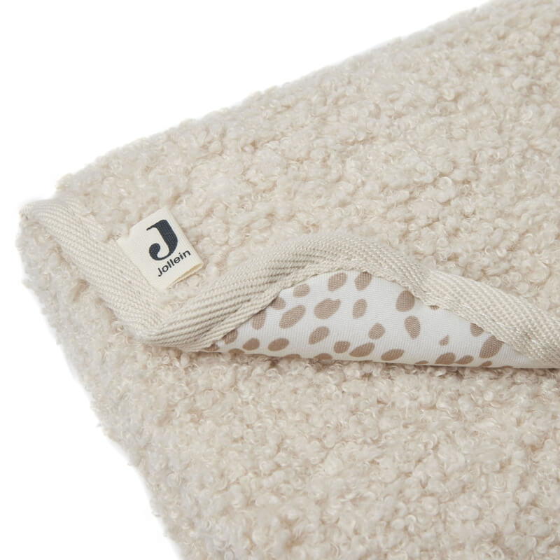 Jollein - Reise-wickelunterlage "Bouclé" Creme