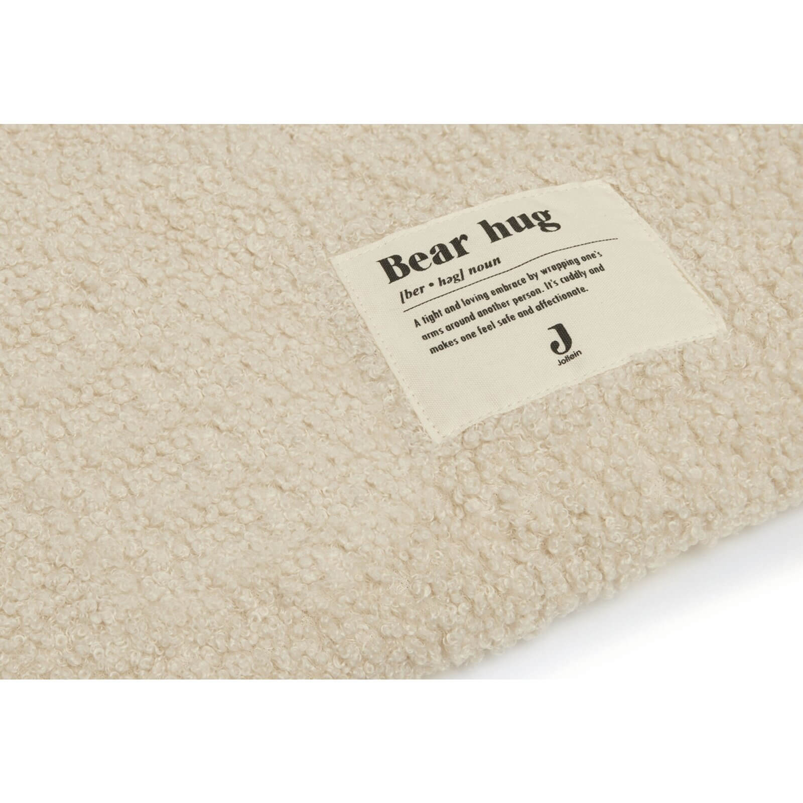 Jollein - Krabbeldecke Bouclé Cream 80x100cm