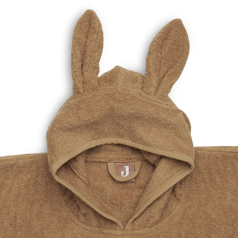 Jollein - Badeponcho "Hase" Braun 1-4 Jahre