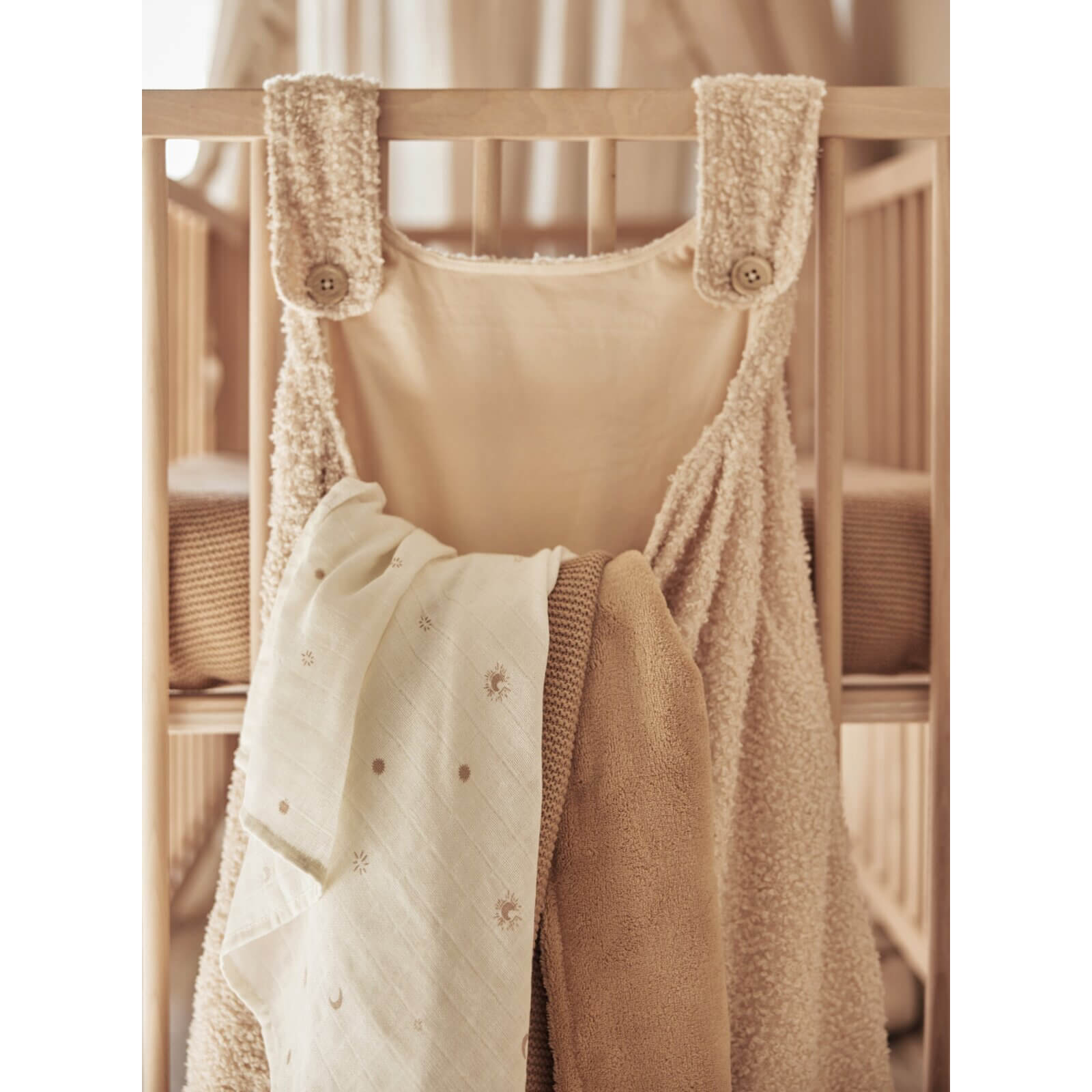 Jollein - Hängeaufbewahrung Bouclé Creme 40x50cm