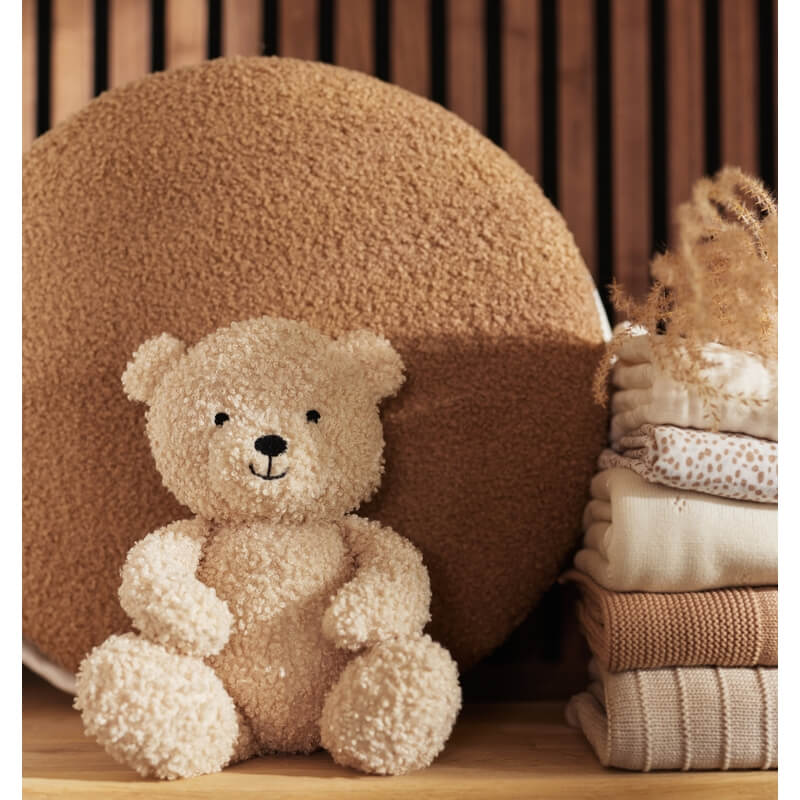 Jollein - Kuscheltier "Teddy Bär" Bouclé Creme 25cm