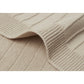 Jollein - Bio Decke Aus Strick "Pure Knit" Beige 75x100cm