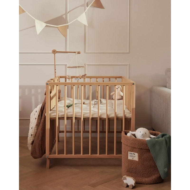 Jollein - Aufbewahrungskorb Bouclé Braun 30x35cm