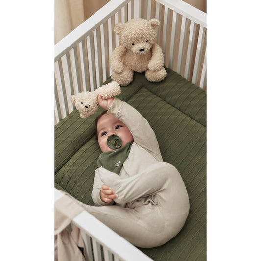 Jollein - Babyrassel "Teddy Bär" Bouclé Creme