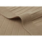 Jollein - Bio Decke Aus Strick "Pure Knit" Braun 75x100cm