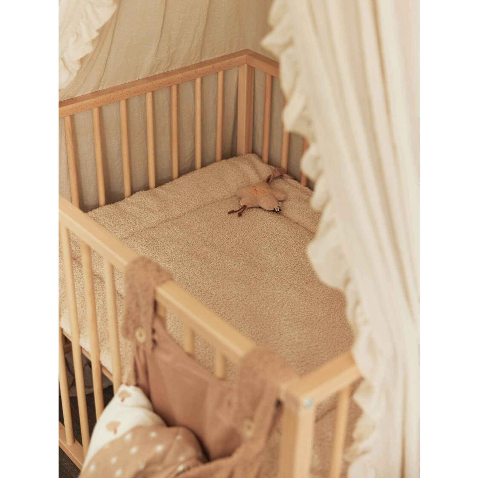 Jollein - Krabbeldecke Bouclé Cream 80x100cm