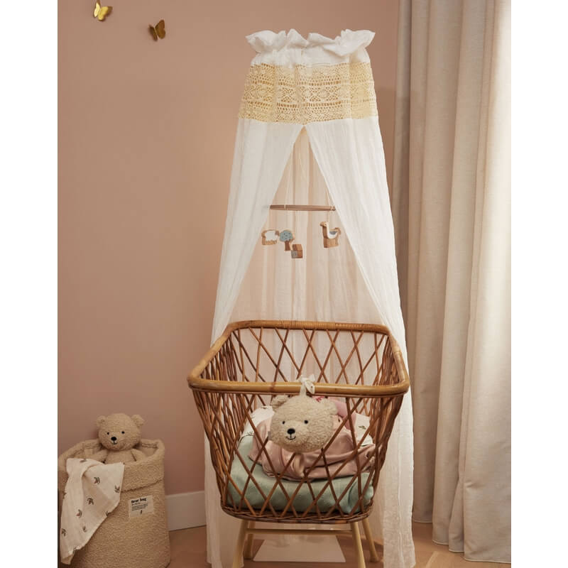 Jollein - Kuscheltier "Teddy Bär" Bouclé Creme 25cm