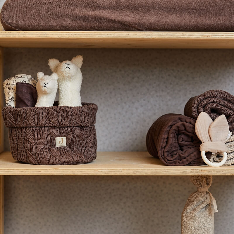 Jollein - Greifling "Hase" Silikon/Musselin Beige