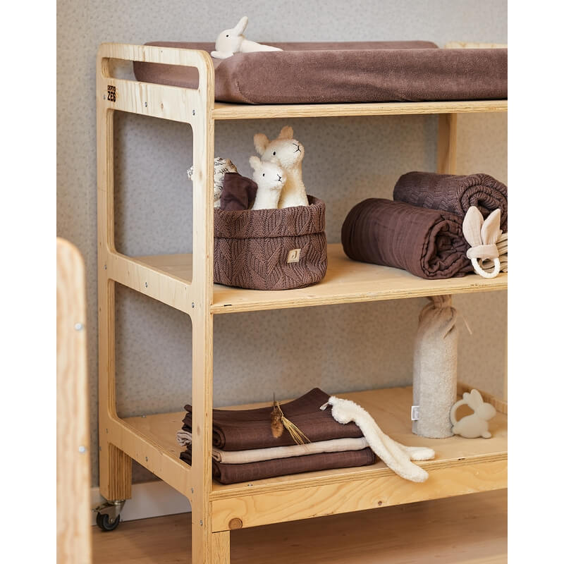 Jollein - Greifling "Hase" Silikon/Musselin Beige