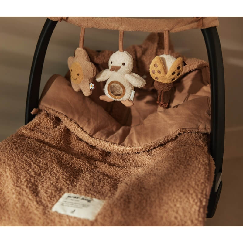 Jollein - Kinderwagenkette "Spring Garden" Braun 60cm