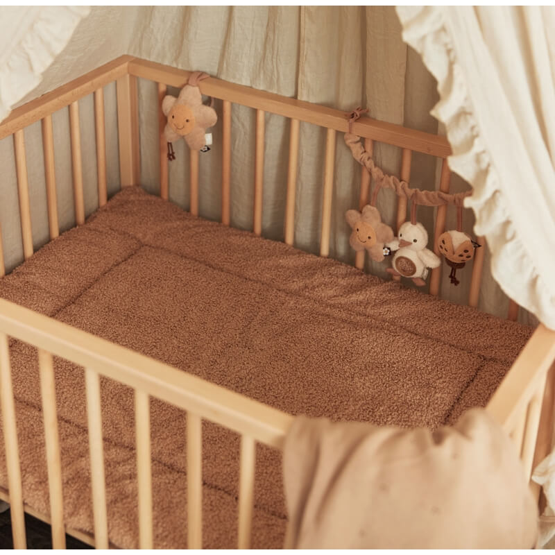 Jollein - Kinderwagenkette "Spring Garden" Braun 60cm