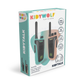 KIDYWOLF Kidytalk Walkie-Talkie Set – Reichweite 6 km, 16 Kanäle