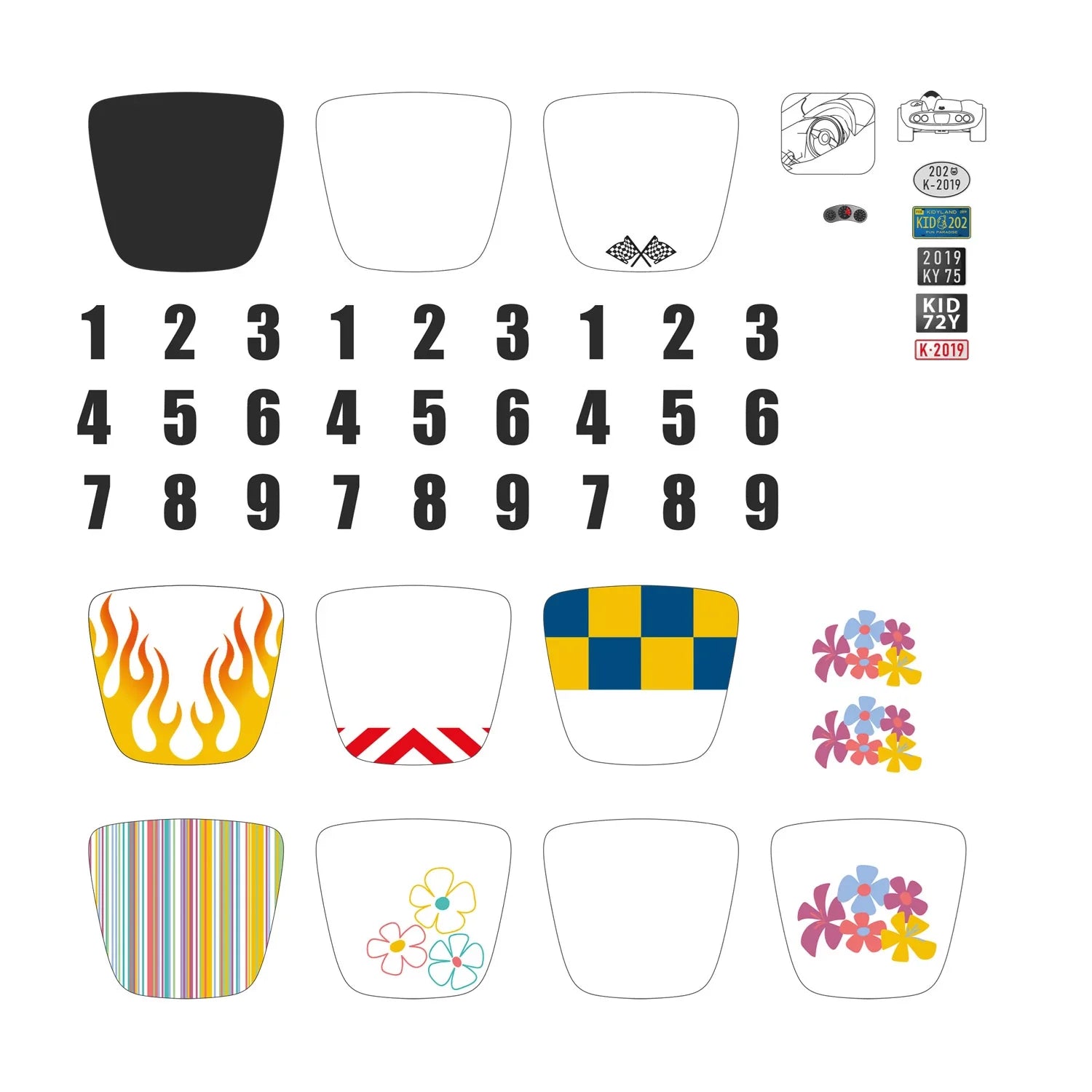 Kidywolf – Kidycar Ferngesteuertes Auto 15 km/h mit Licht, grün