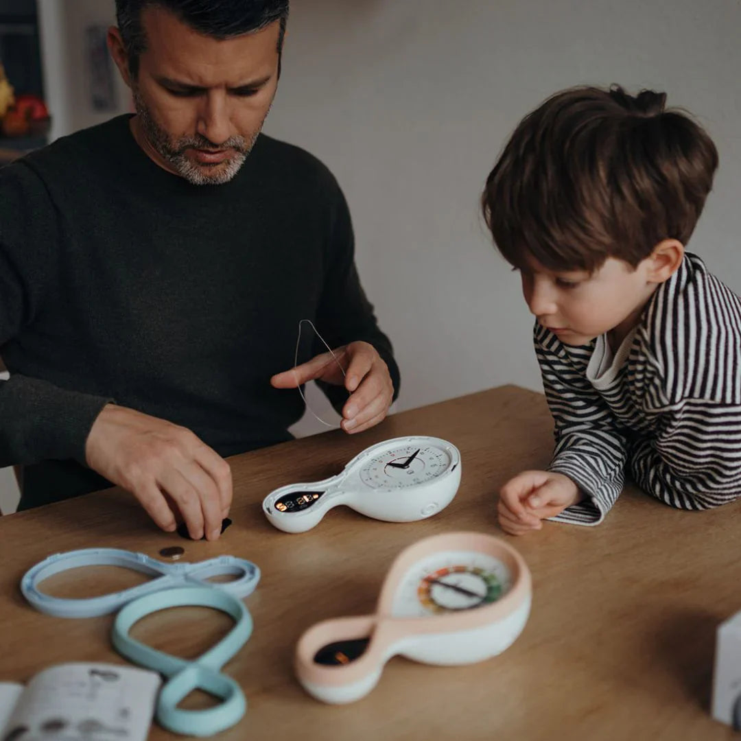 Kidywolf – Kinderwecker Kidyalarm analog & digital, hellblau