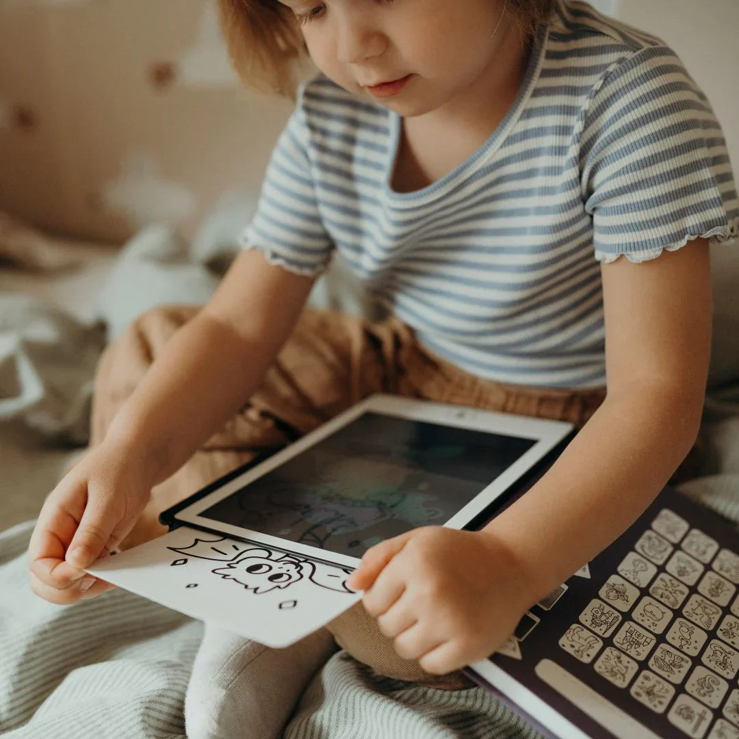 KIDYWOLF KIDYDRAW MINI LCD Zeichentablet "Dino" – 30 Motive