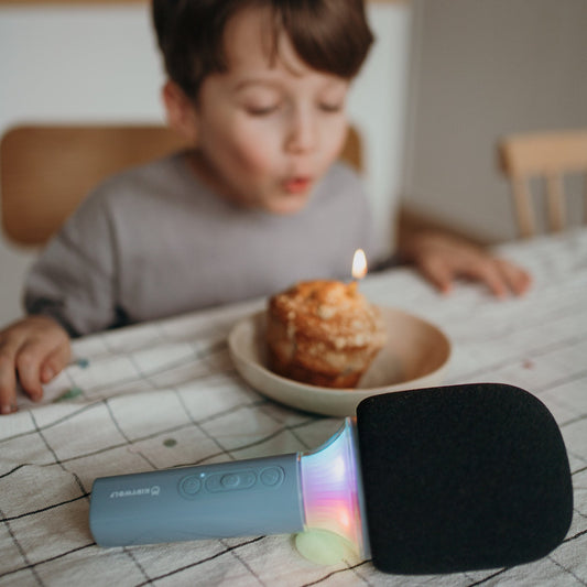 Kidywolf – Kidymic Kinder Mikrofon Bluetooth & mit LED Licht