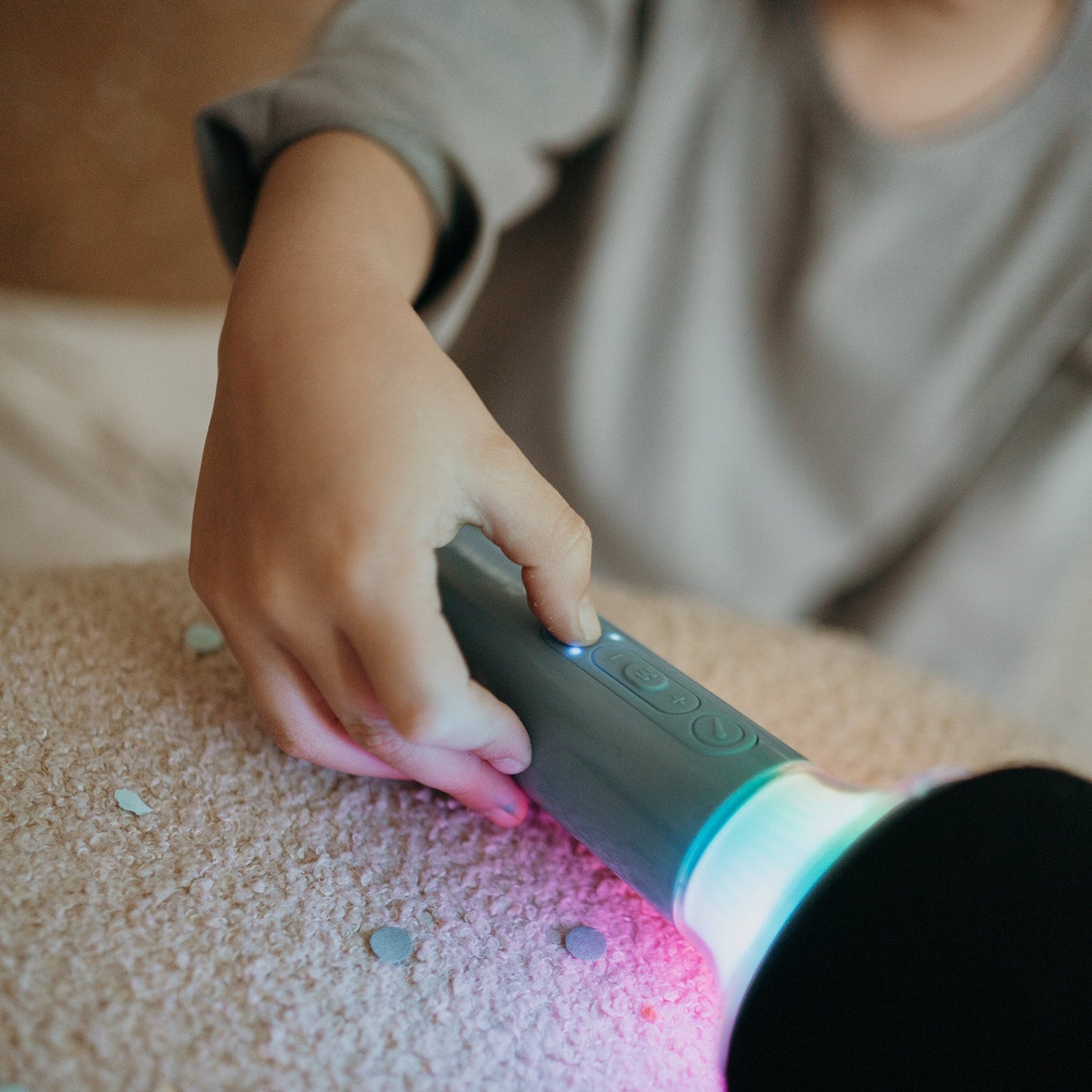 Kidywolf – Kidymic Kinder Mikrofon Bluetooth & mit LED Licht