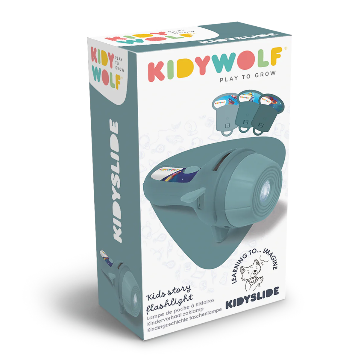 KIDYWOLF - Kidyslide Geschichtenprojektor "Adventure"