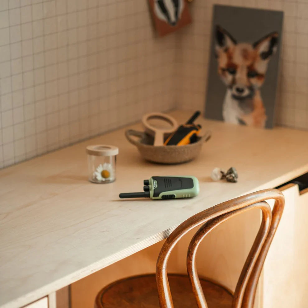 KIDYWOLF Kidytalk Walkie-Talkie Set – Reichweite 6 km, 16 Kanäle