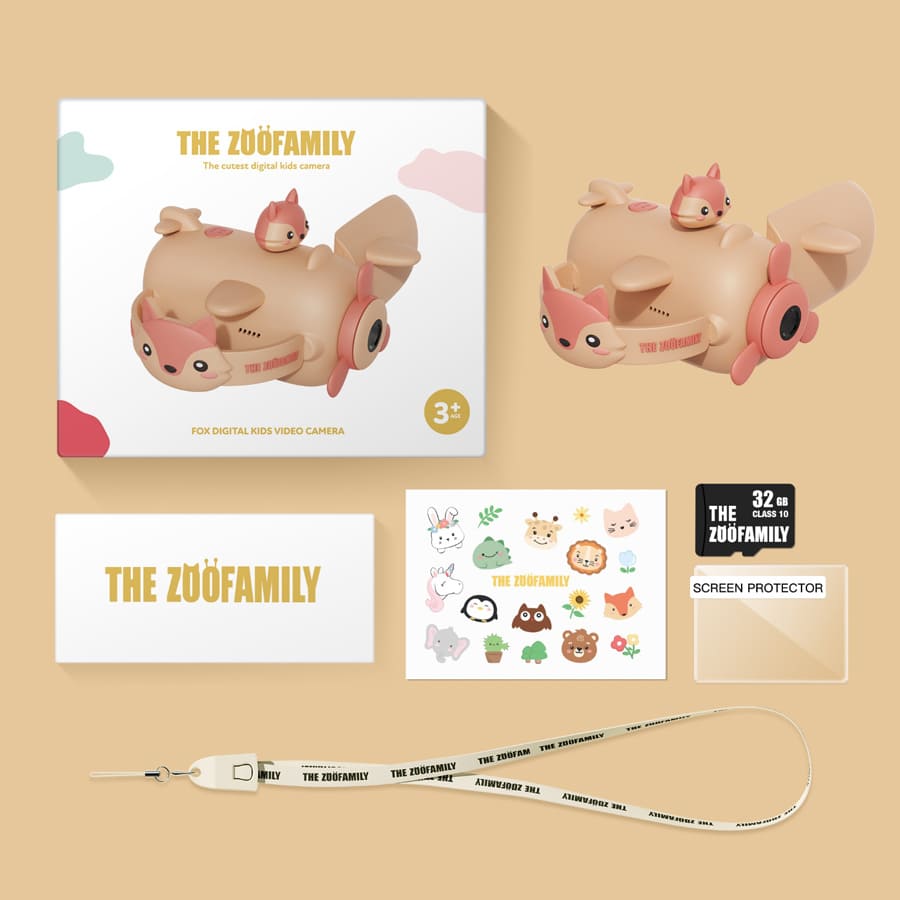 The Zoo Family - Kindervideokamera Zoo Video Fox