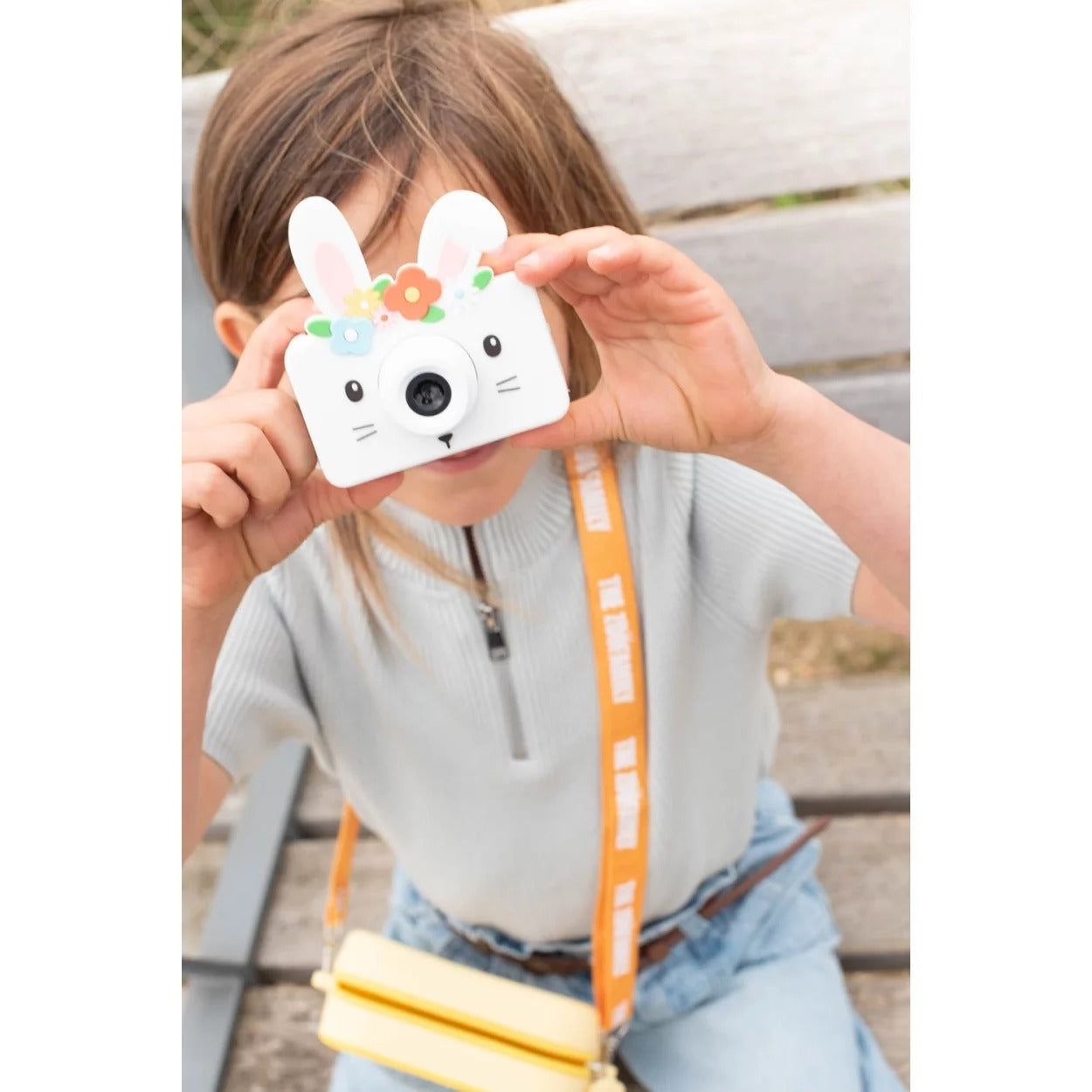 The Zoo Family - Zoo Friends Digitalkamera Für Kinder - Kaninchen Blume