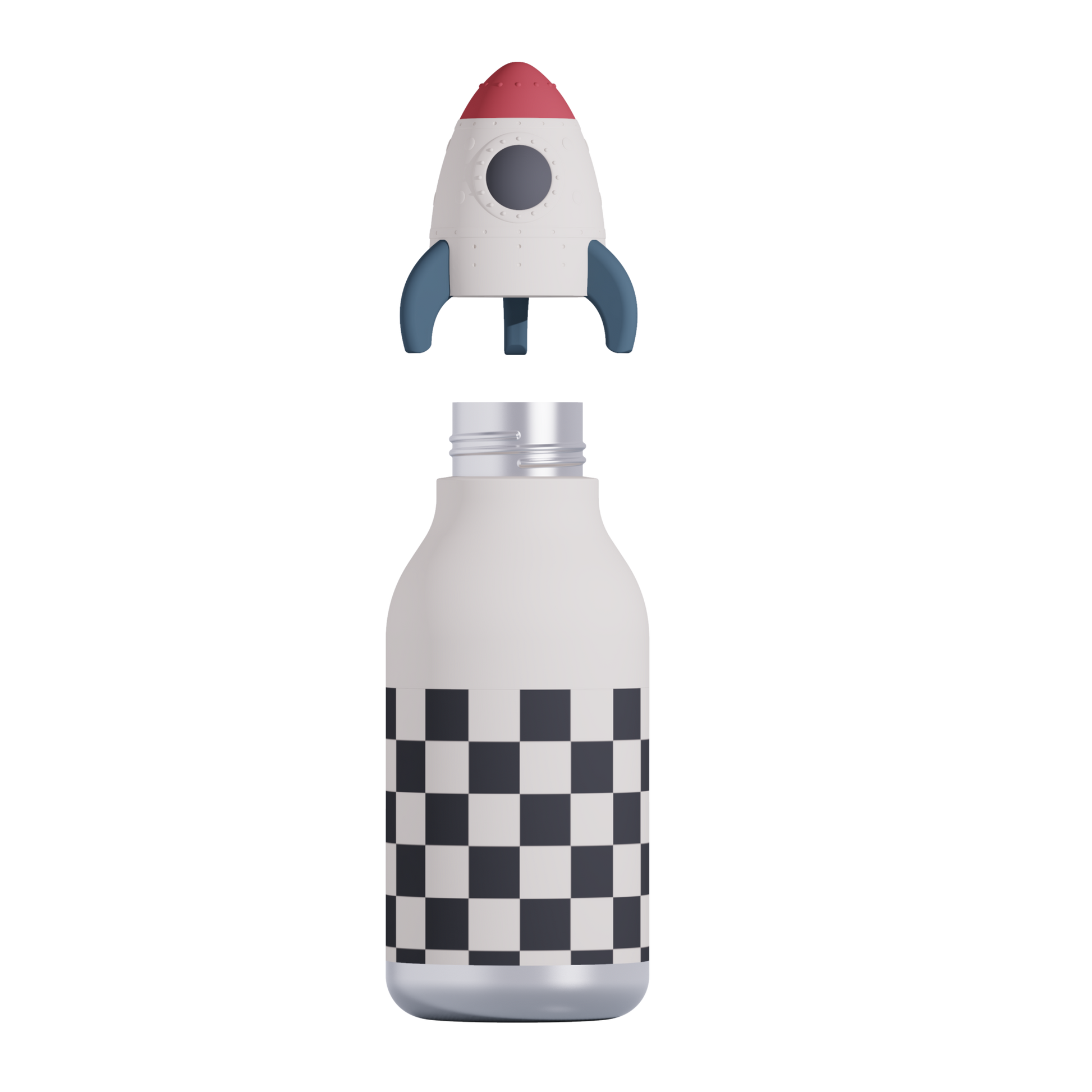 Asobu – Kinder Trinkflasche aus Edelstahl “Bestie Rocket”, 460 ml