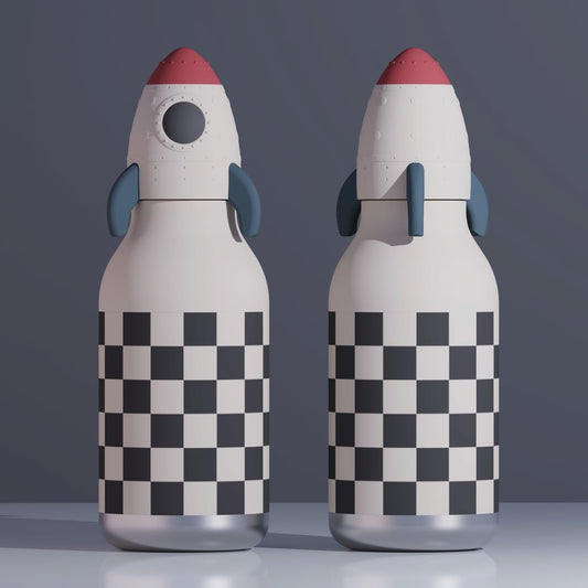 Asobu – Kinder Trinkflasche aus Edelstahl “Bestie Rocket”, 460 ml