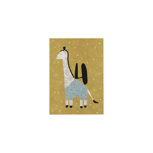 Ava & Yves - Postkarte "Giraffe"