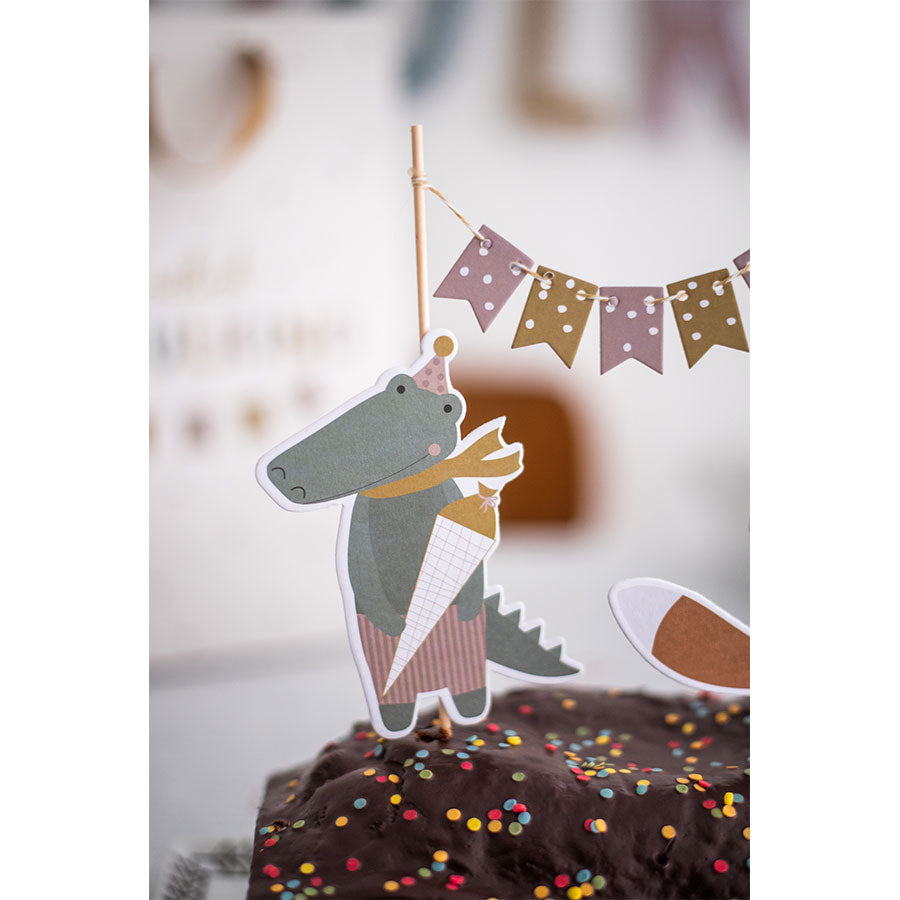 Ava & Yves - Kuchendeko - Cake Topper "Schulkind"