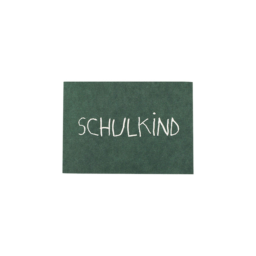 Ava & Yves - Postkarte "Schulkind" zur Einschulung