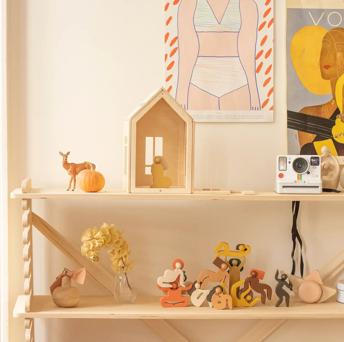 Babai Toys - Puppenhaus Dollhouse on Magnets S