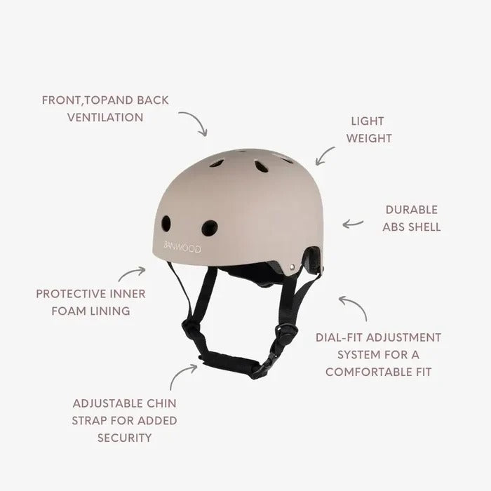 Banwood - Kinder Helm für Fahrrad, Roller & Laufrad, Schutzhelm