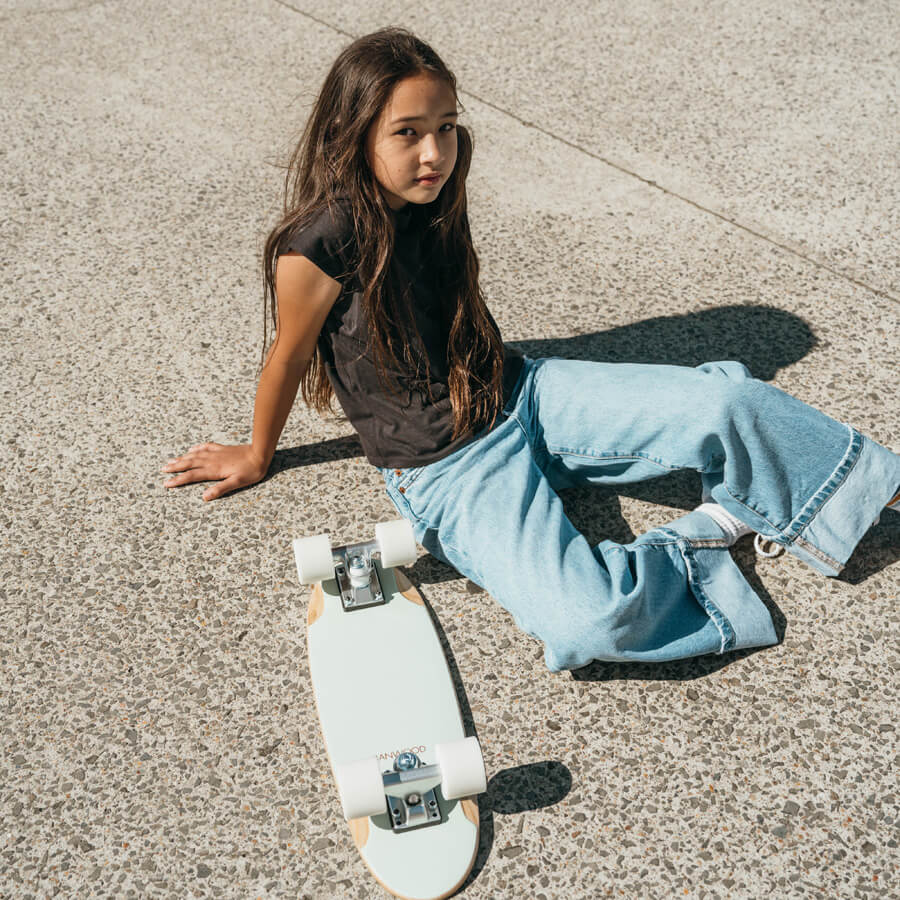 Banwood – Kinder Skateboard aus Ahornholz "Mint"