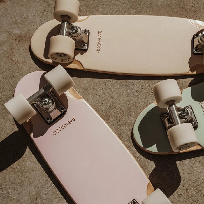 Banwood – Kinder Skateboard aus Ahornholz "Cream"