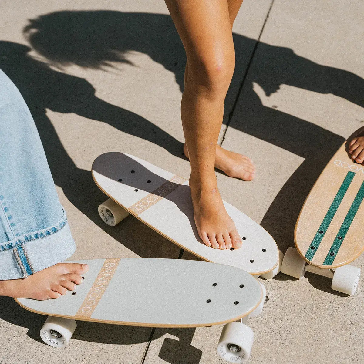 Banwood – Kinder Skateboard aus Ahornholz "Green"