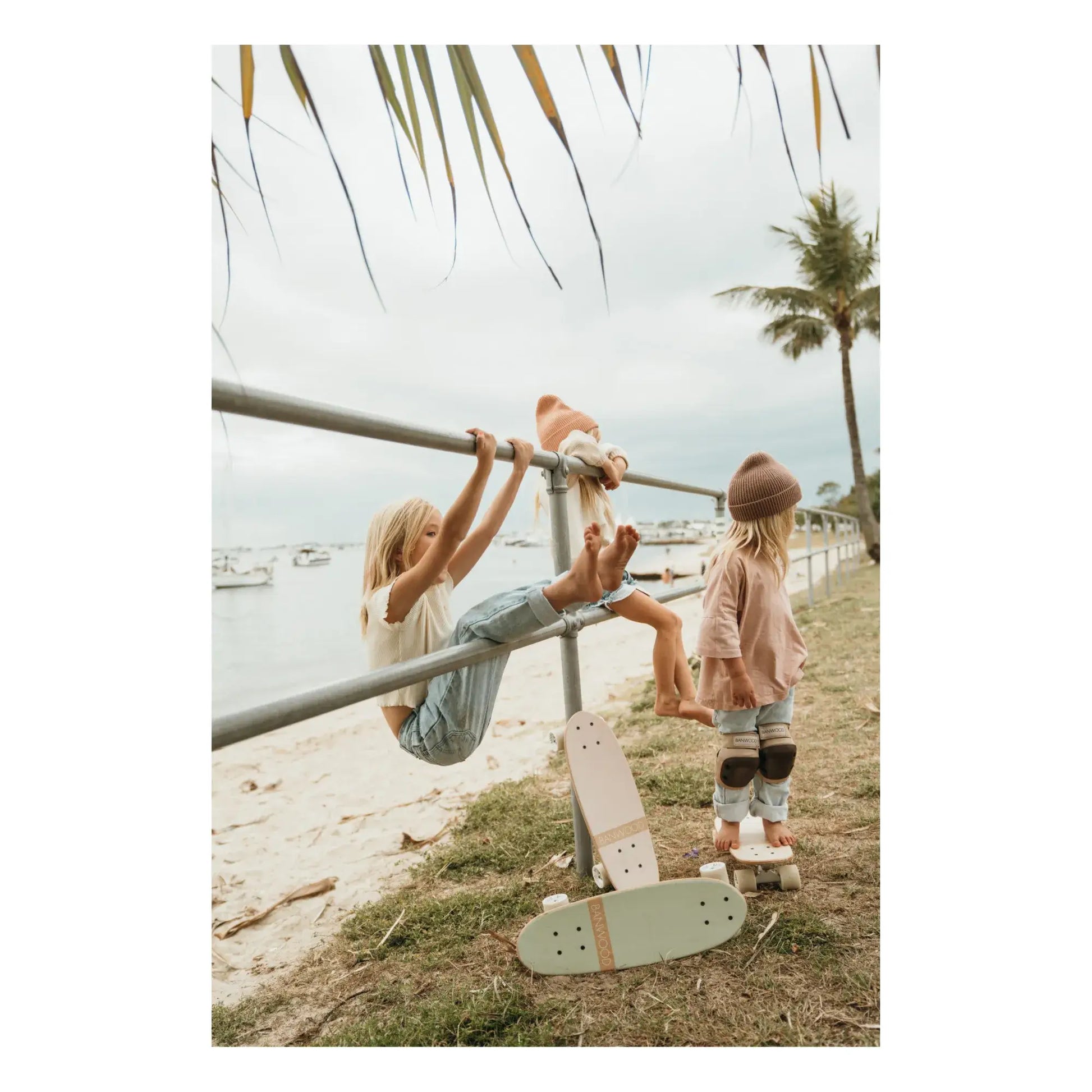 Banwood – Kinder Skateboard aus Ahornholz "Pink"