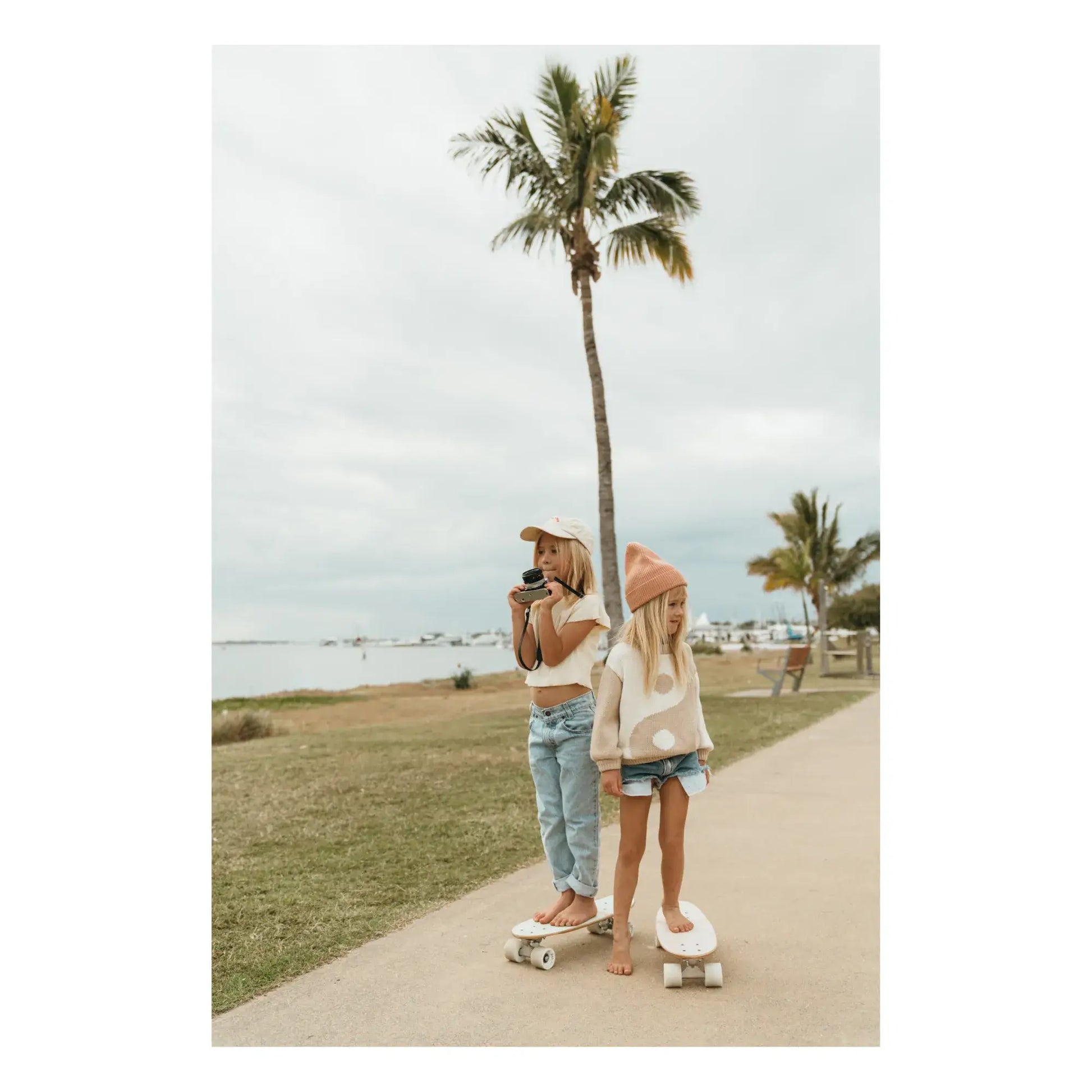 Banwood – Kinder Skateboard aus Ahornholz "Cream"