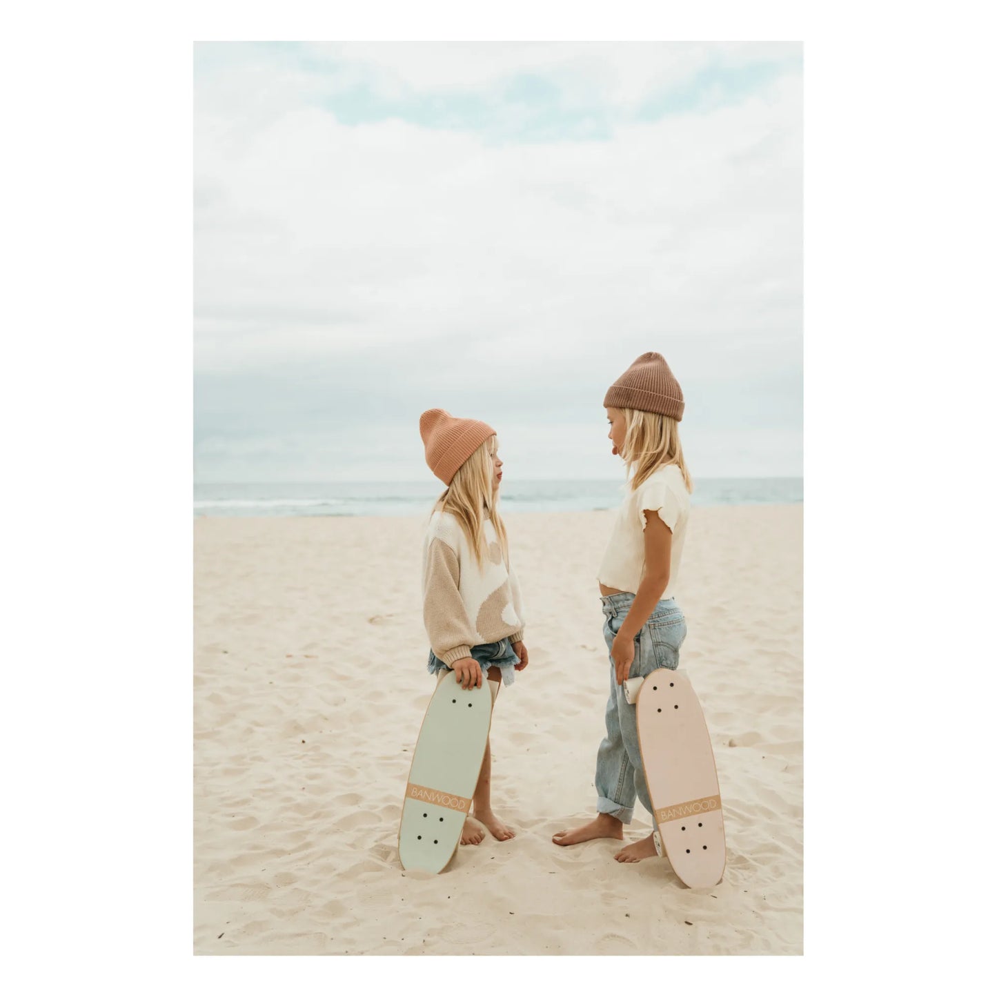 Banwood – Kinder Skateboard aus Ahornholz "Mint"