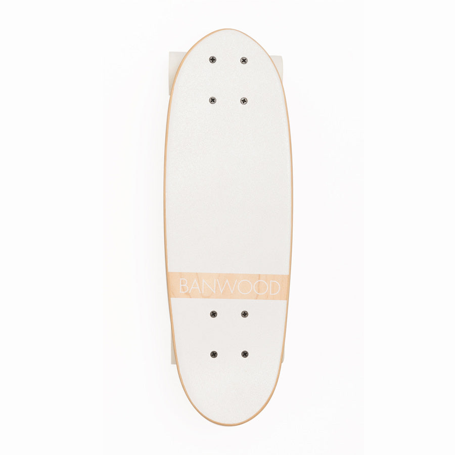 Banwood – Kinder Skateboard aus Ahornholz "White"