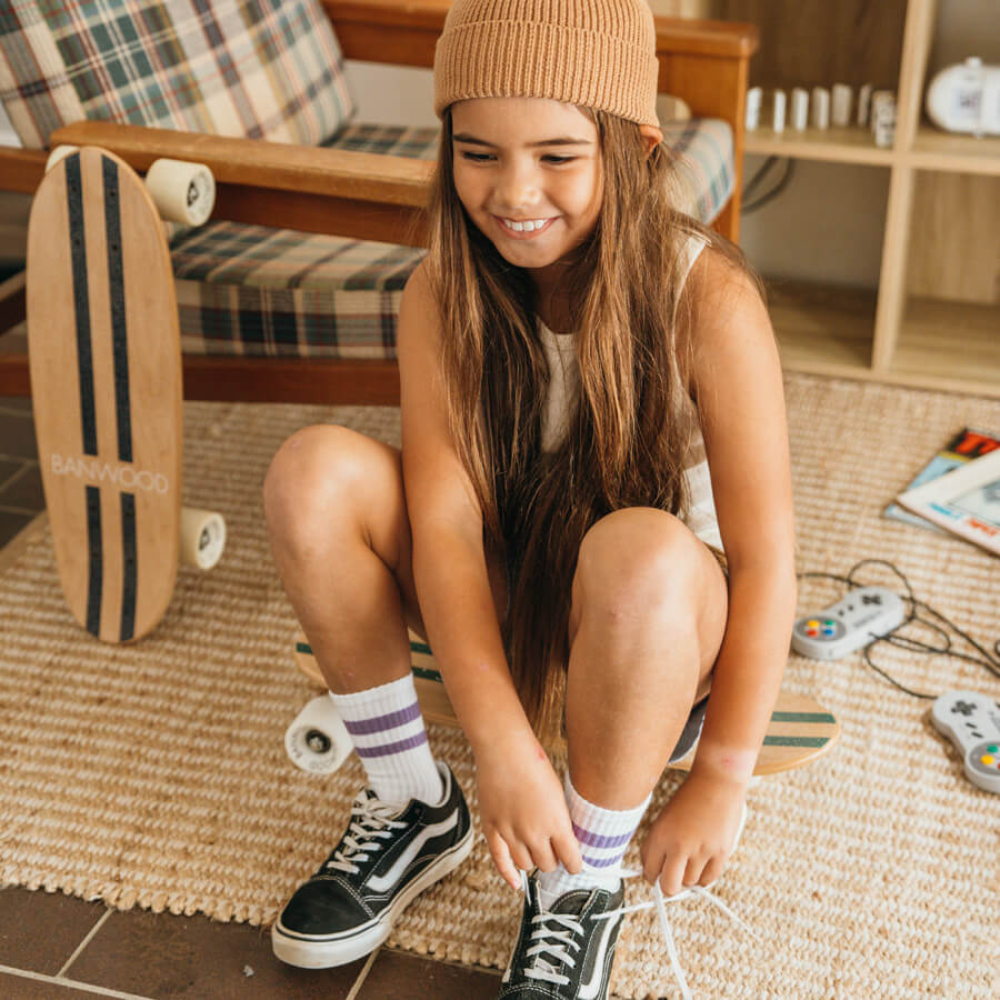 Banwood – Kinder Skateboard aus Ahornholz "Navy"