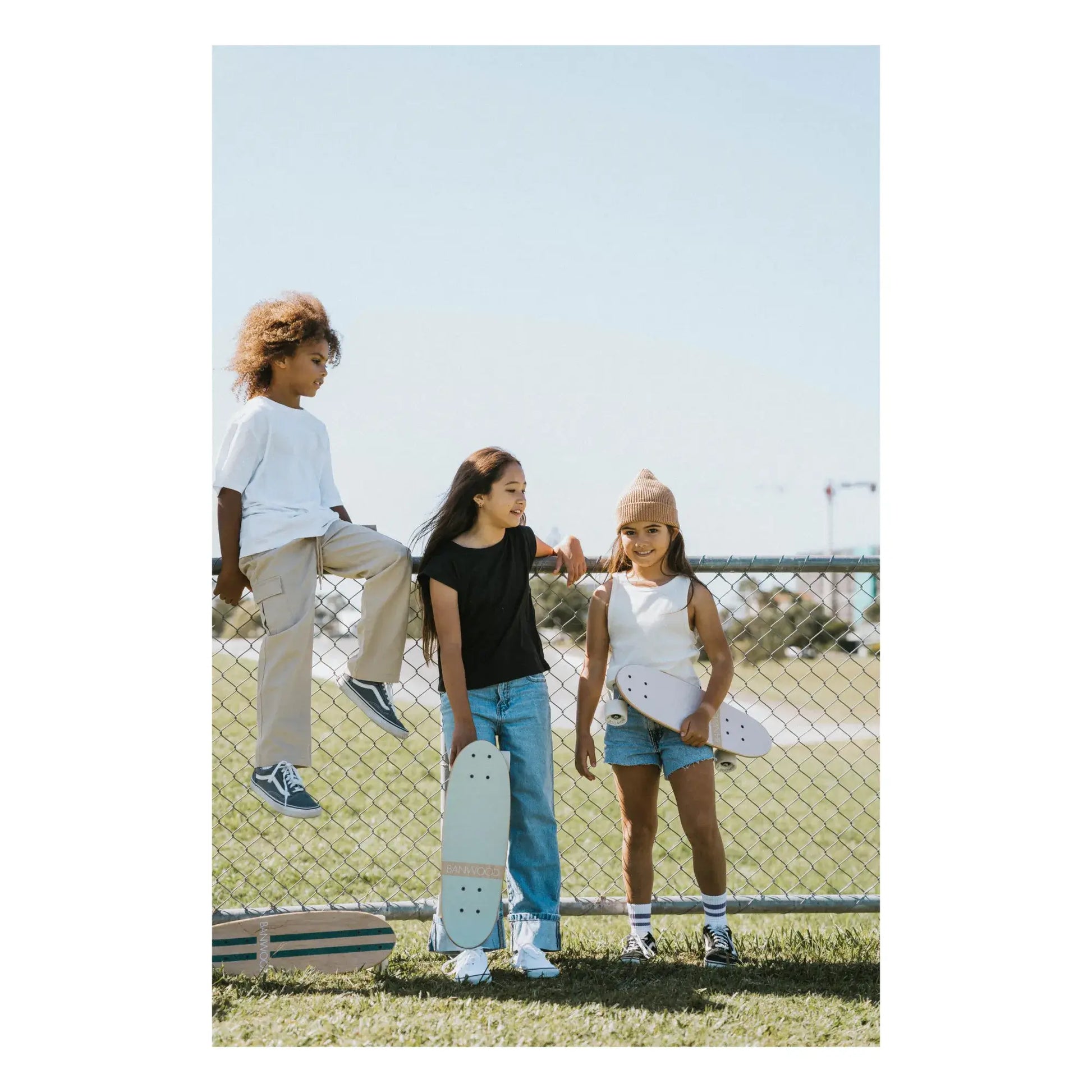 Banwood – Kinder Skateboard aus Ahornholz "Mint"