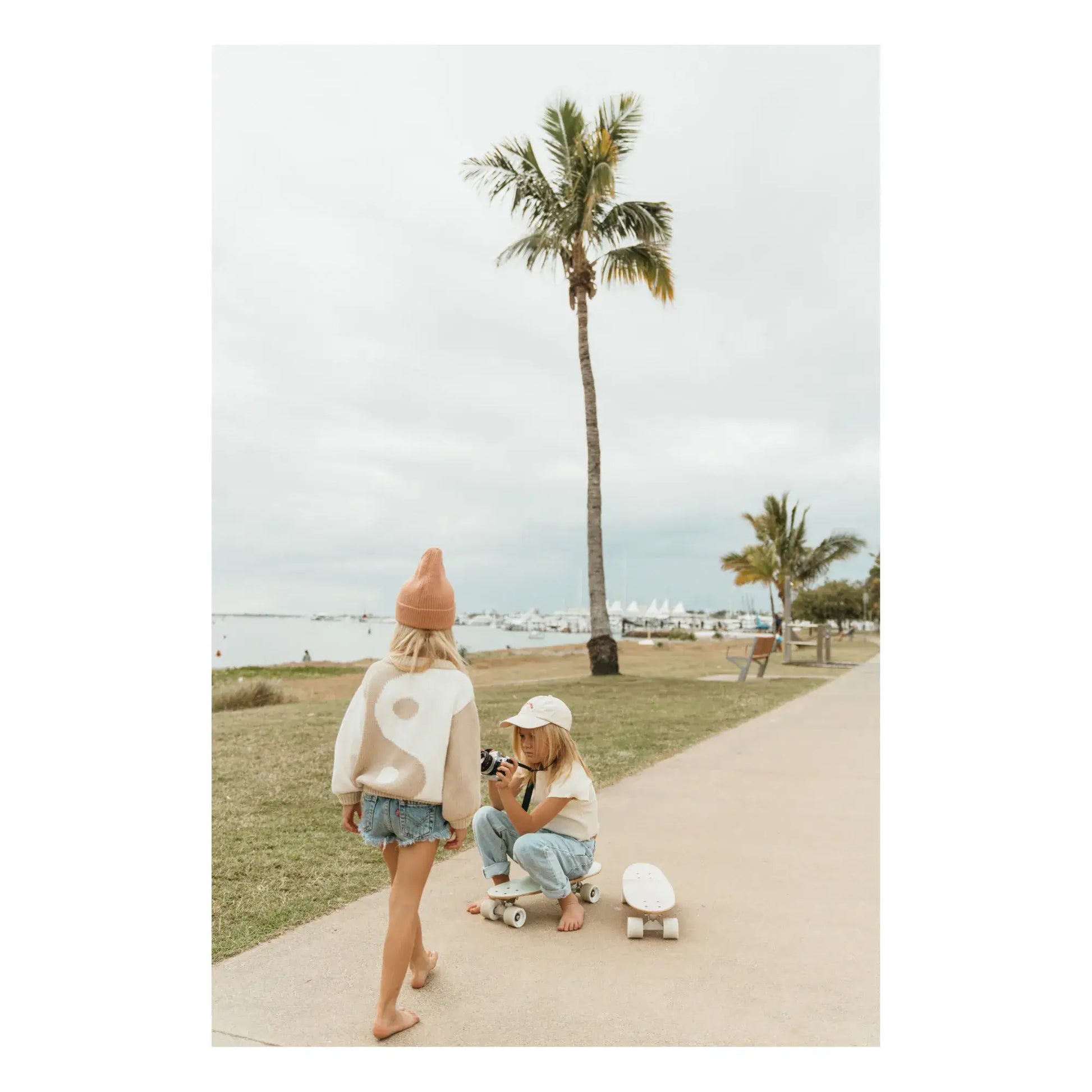 Banwood – Kinder Skateboard aus Ahornholz "Cream"