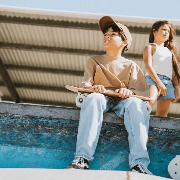 Banwood – Kinder Skateboard aus Ahornholz "Navy"