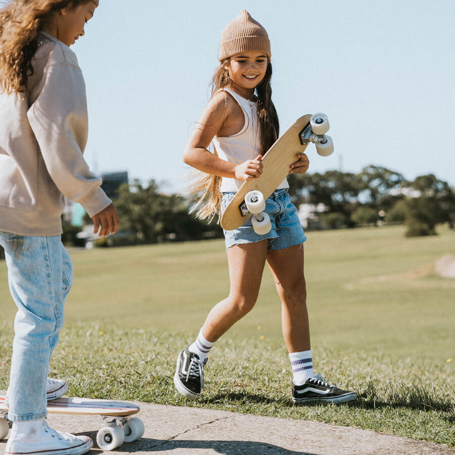 Banwood – Kinder Skateboard aus Ahornholz "Natural"