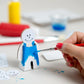 Calafant - Bastelfiguren zum Anmalen & Spielen, 8er Set