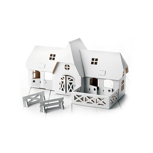 Calafant - Ponyhof zum Anmalen & Spielen