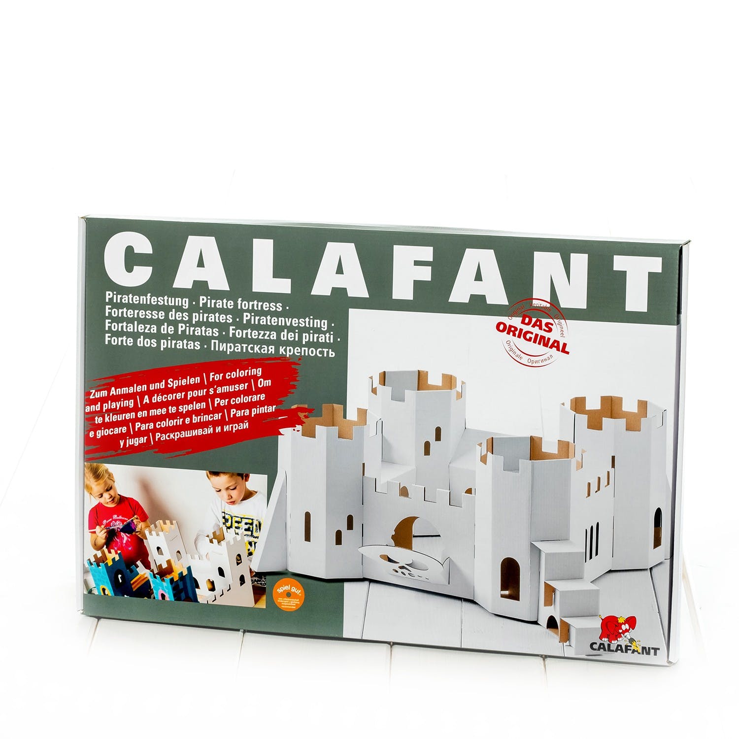 Calafant - Piratenfestung zum Anmalen & Spielen